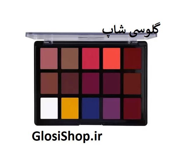 پالت رژلب کارکتر مدل DDL001 جذاب 15 رنگ