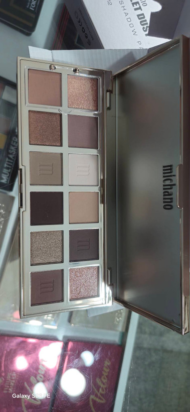 پالت سایه 12 رنگ DUSTY ROSE میچانو MICHANO Eyeshadow Palette